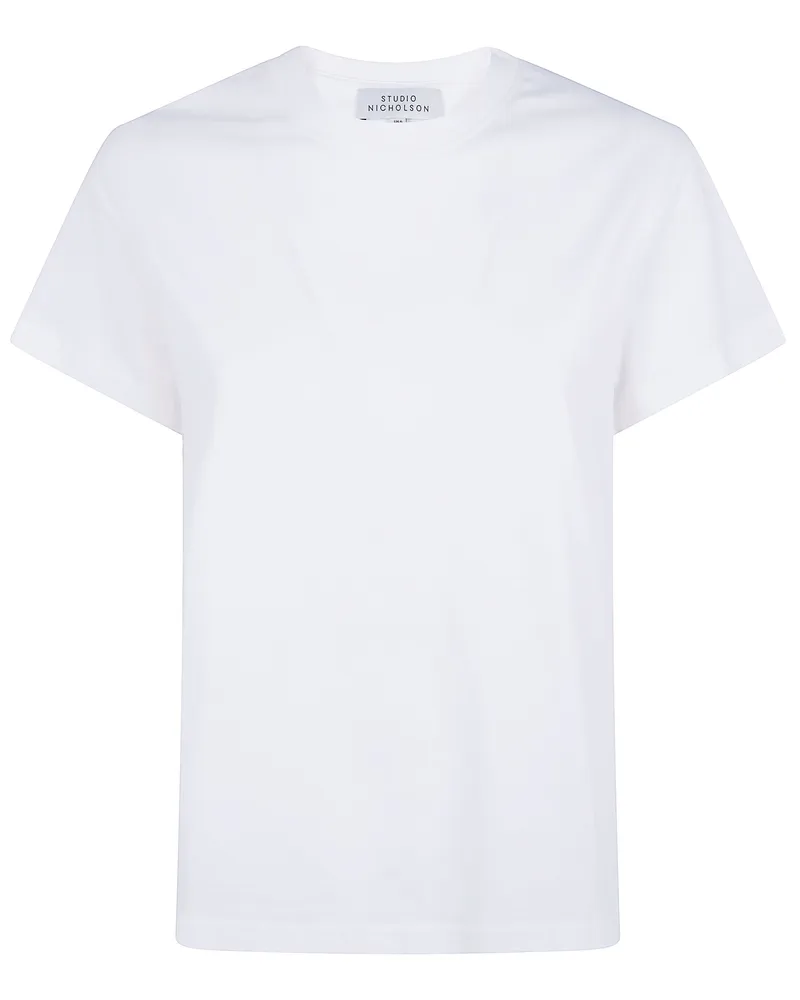 Studio Nicholson T-Shirt Classic Fit "Perfect Tee White