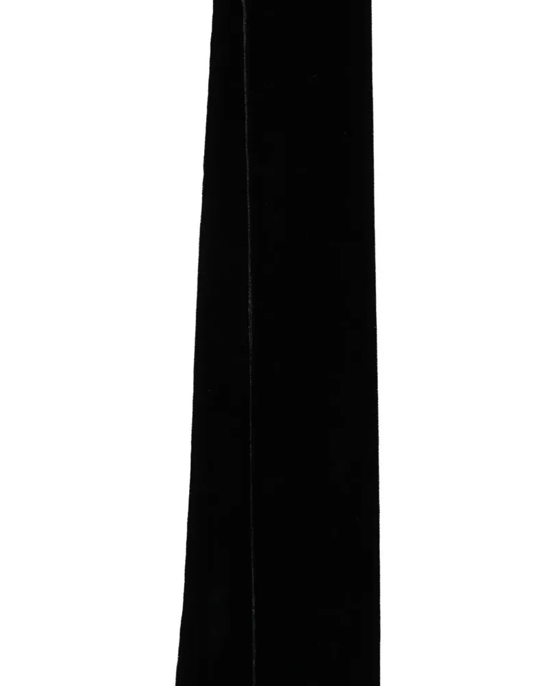 Emporio Armani Micro Scarf Black