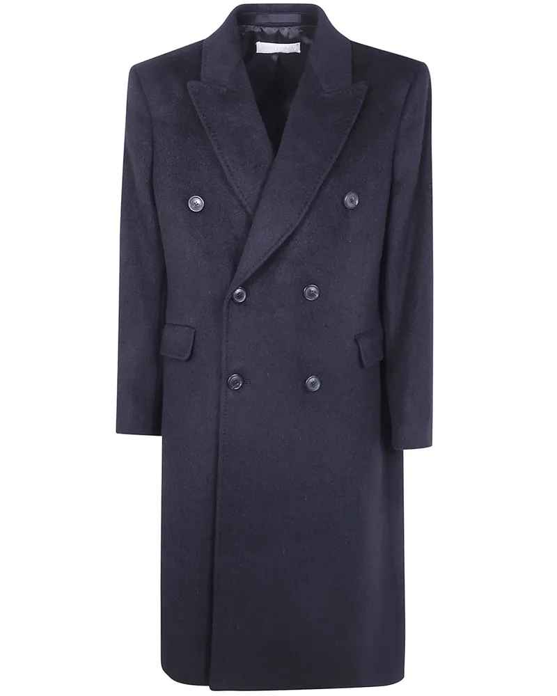 Our Legacy Coat Black Wool "Whale Black