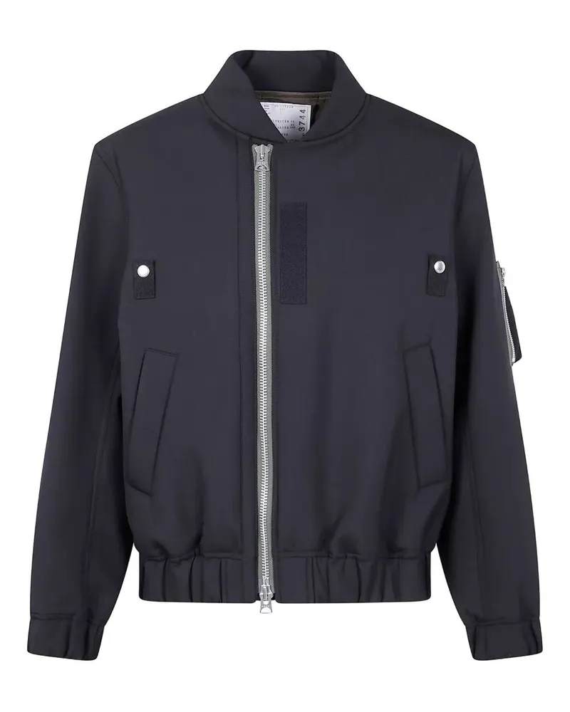 Sacai Suiting Blouson Black