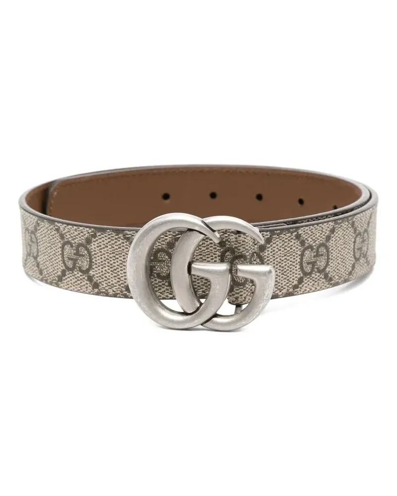 Gucci Belt With Buckle "Junior Gg Supreme H2o Brown