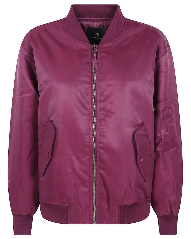 Anine Bing Jacket Main Feature "Leon Red