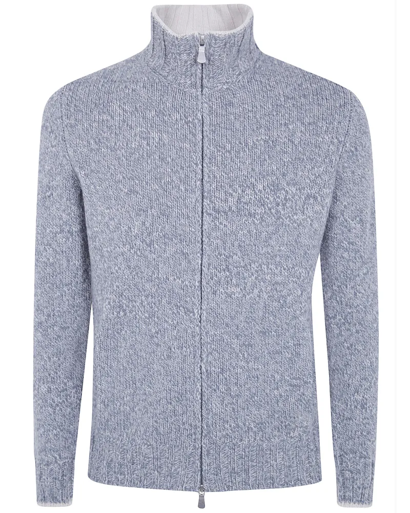 Gran Sasso Zip Jacket "Long Sleeves Zip Jacket Blue