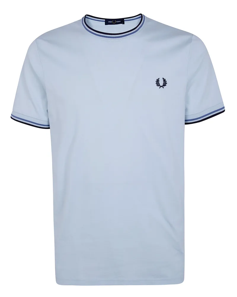 Fred Perry Fred Perry" Twin Tipped T-Shirt Blue