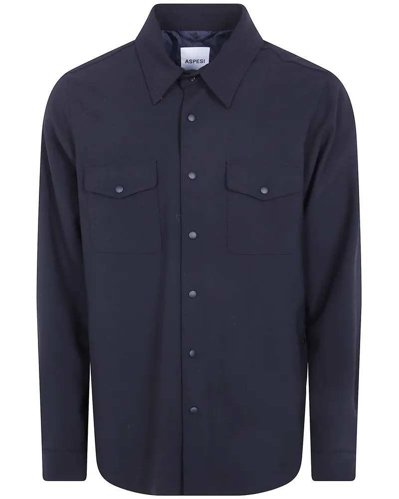 ASPESI Shirt Double "Doppia Black