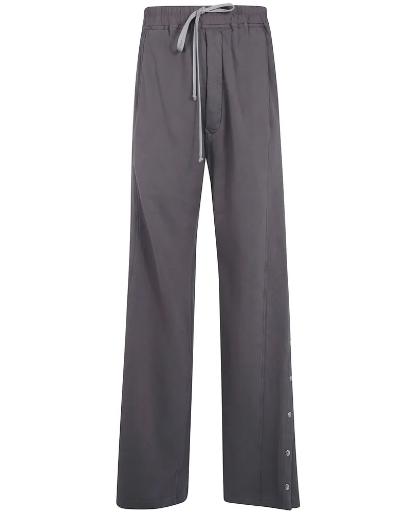 DRKSHDW by Rick Owens Pants Fleece "Wide Pusher Gray
