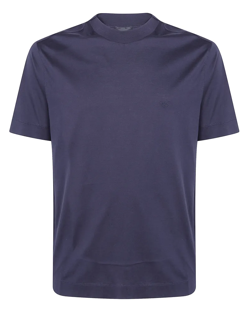 Emporio Armani T-Shirt Classic Round Neck Blue