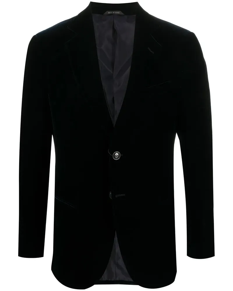 Giorgio Armani George" Woven Blazer Blue
