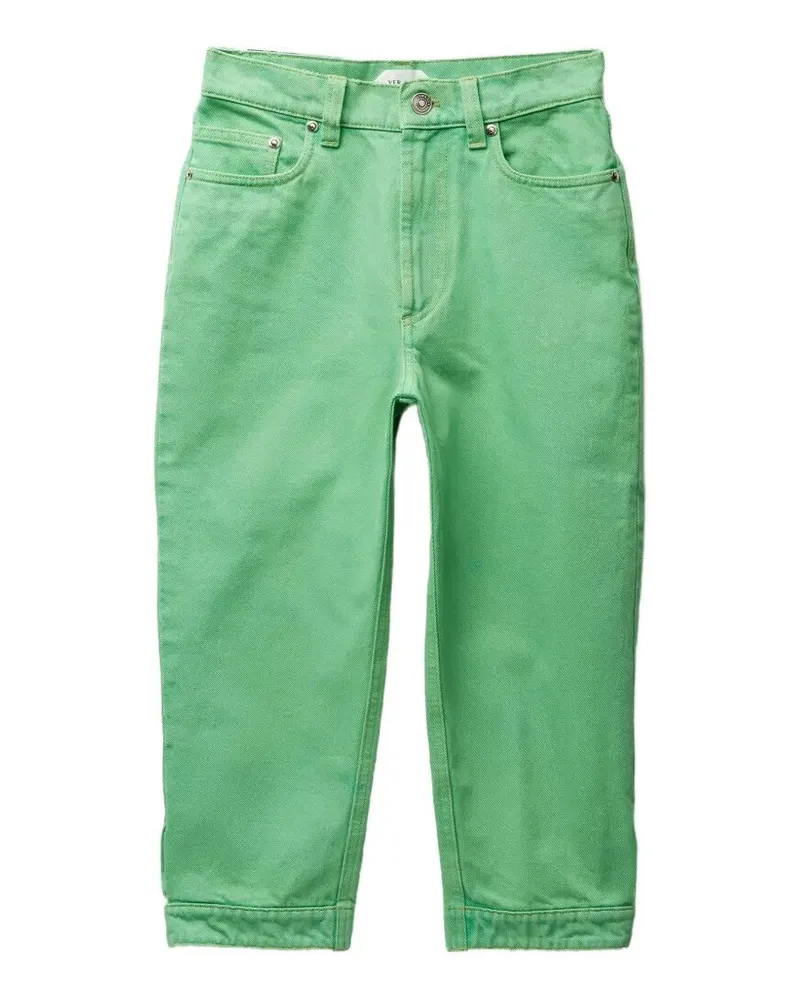 Versace Pant Denim Non Stretch "Color Green