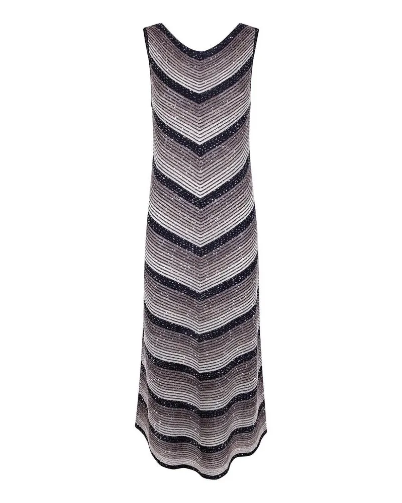 D.EXTERIOR D. EXTERIOR Degrade` Lux Long Dress Black