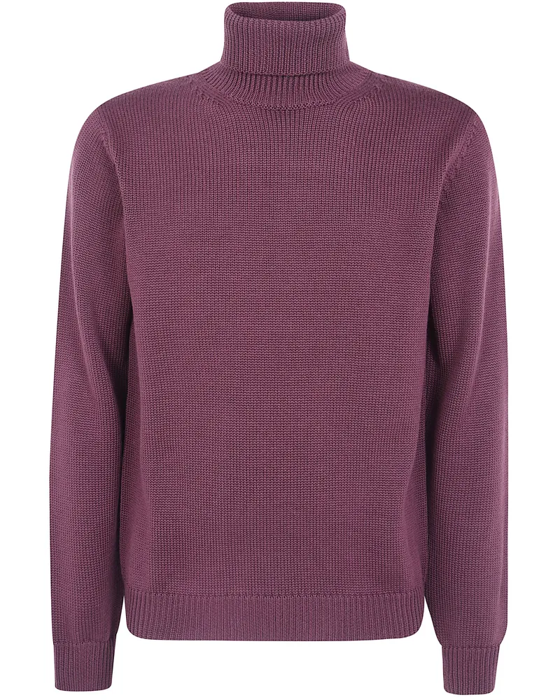 Nuur Sweater Long Sleeves "Turtle Neck Pink
