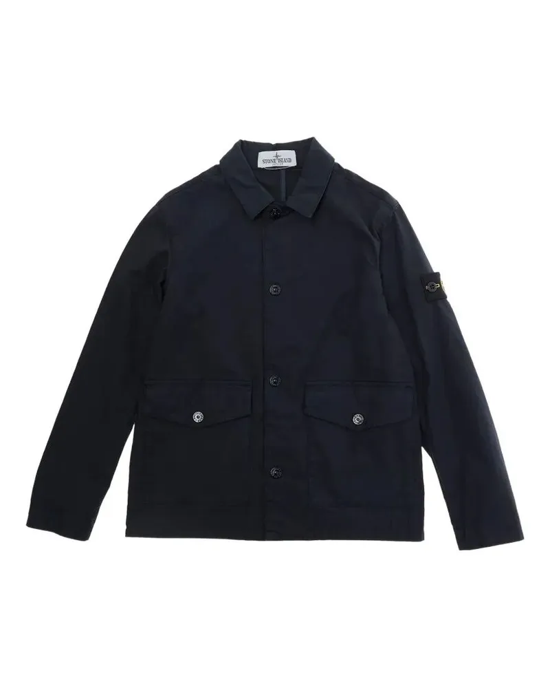 Stone Island Blazer Jacket Blue