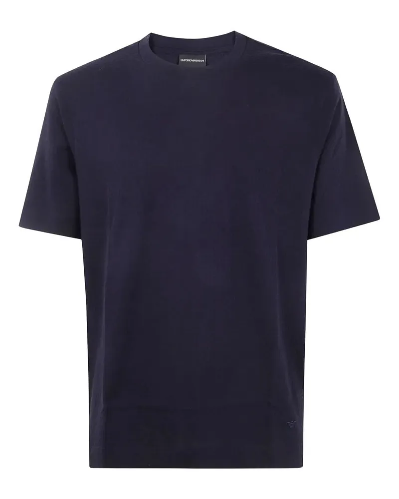 Emporio Armani Classic Short Sleeves T-Shirt Blue