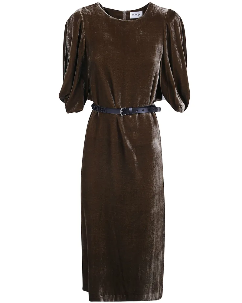 P.A.R.O.S.H. P. A.R. O H. Dress Ravel Gray