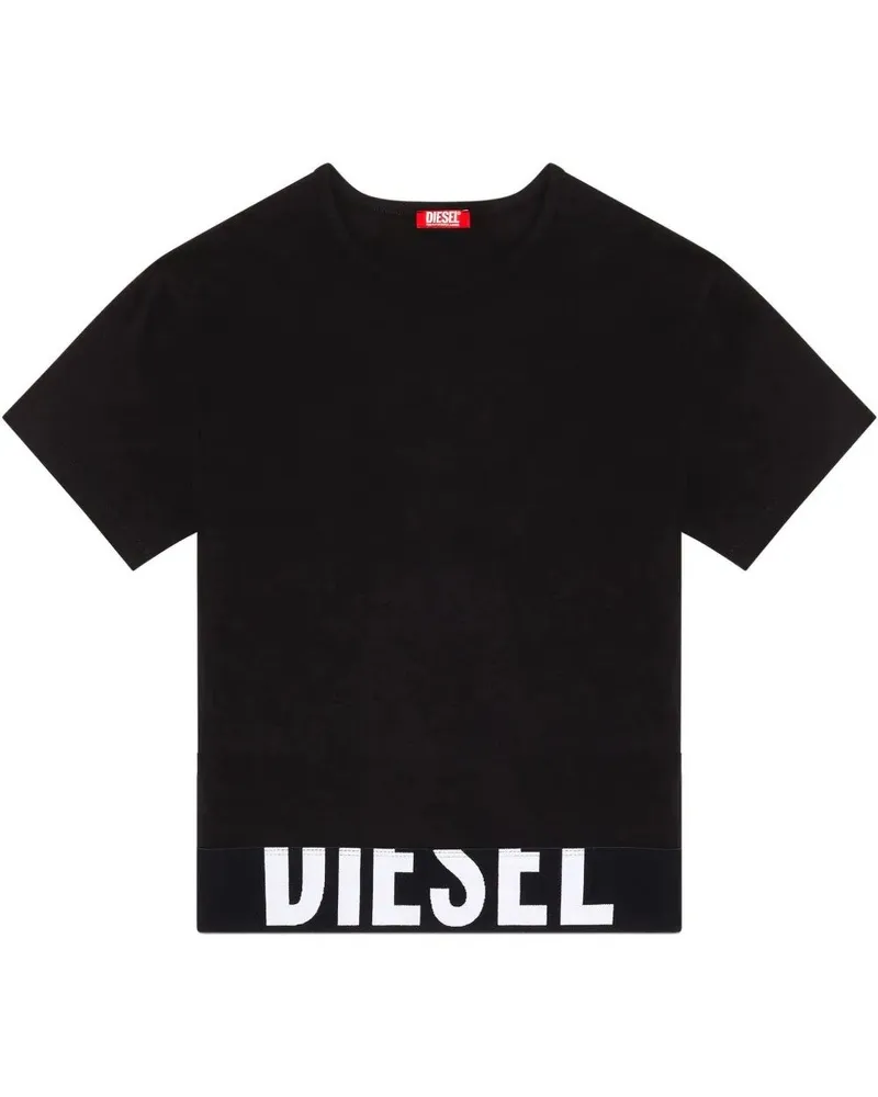 Diesel T-Shirt Cropped Black