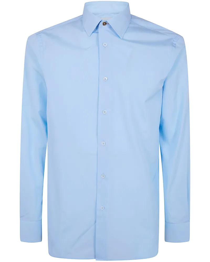 Paul Smith Mens Sc Tailored Fit Shirt Blue