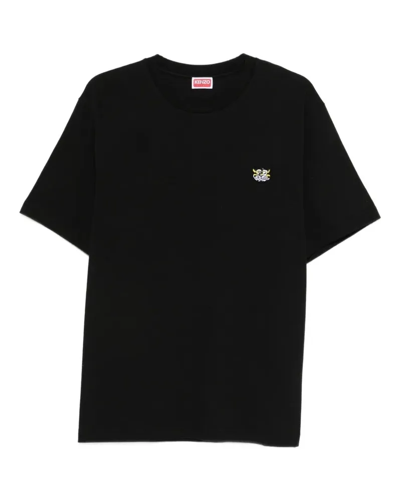 Kenzo Gots Kenzo Wild Tiger' Classic T-Shirt Black