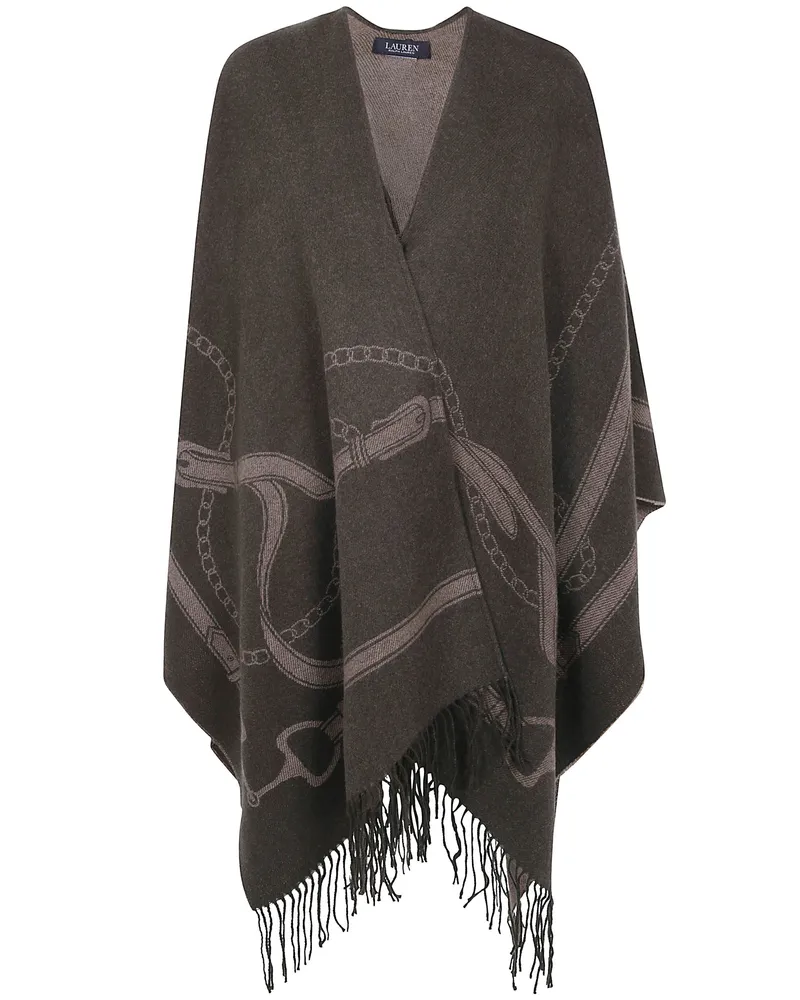 Ralph Lauren Poncho "Ruana Poncho Green