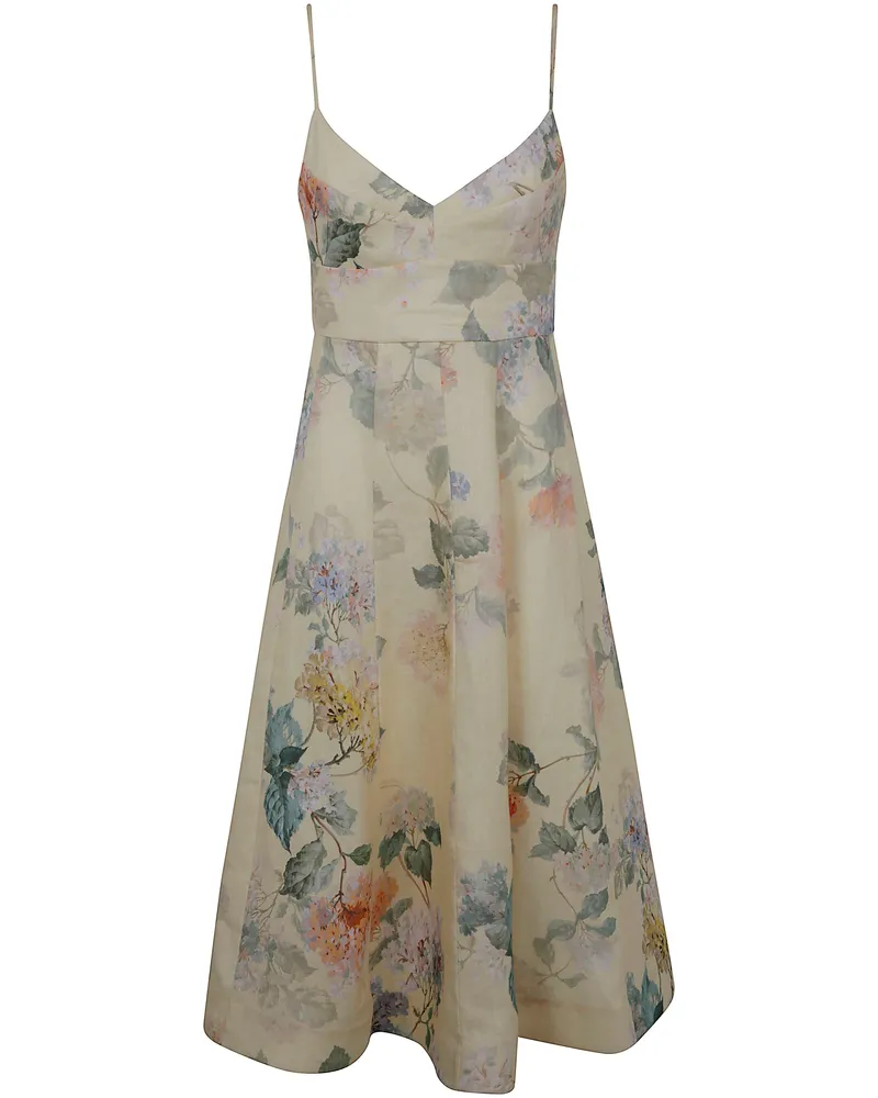Zimmermann Illuminate Picnic Dress Yellow