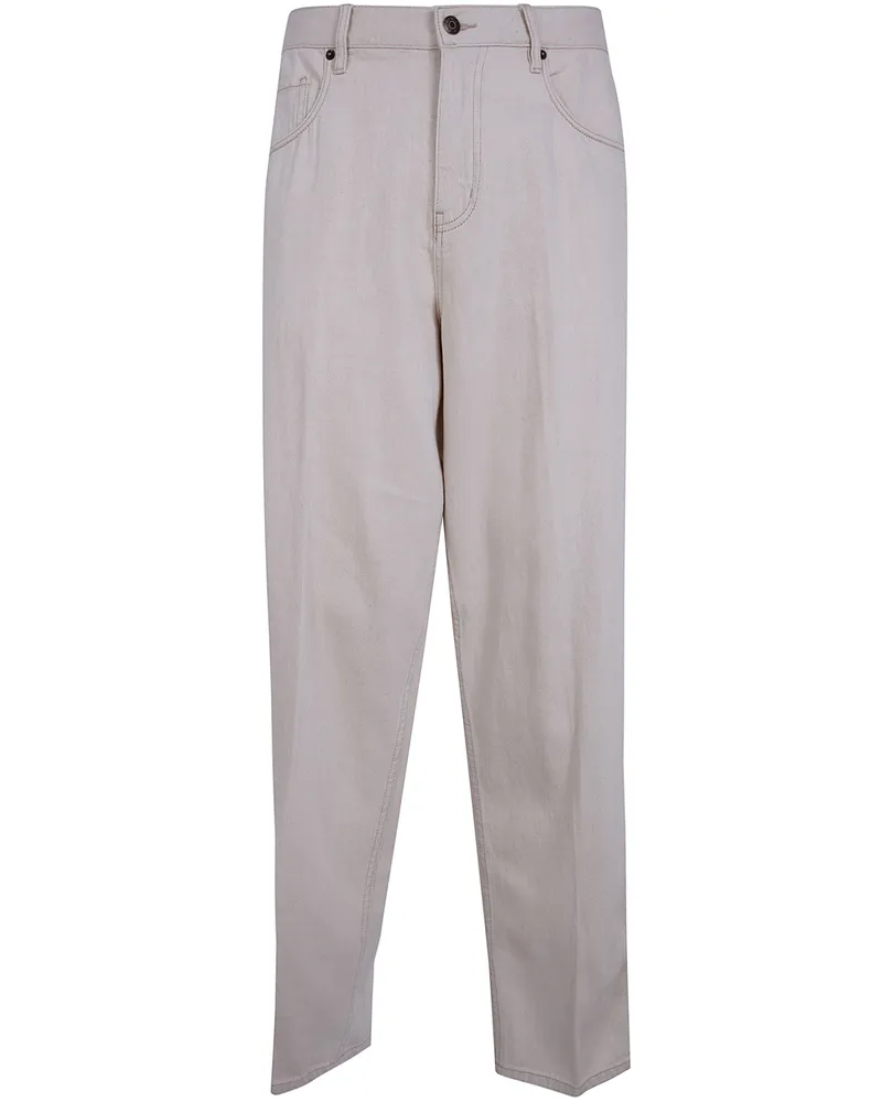 Emporio Armani 5 Pockets Jeans Beige