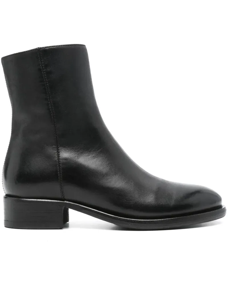 Alberto Fasciani Isabel" Straccio Short Boots Black