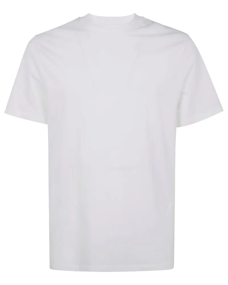 Jil Sander Crewneck Short Sleeves Classic T-Shirt White