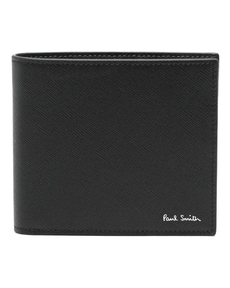 Paul Smith Men Wallet Billfold Coin Black