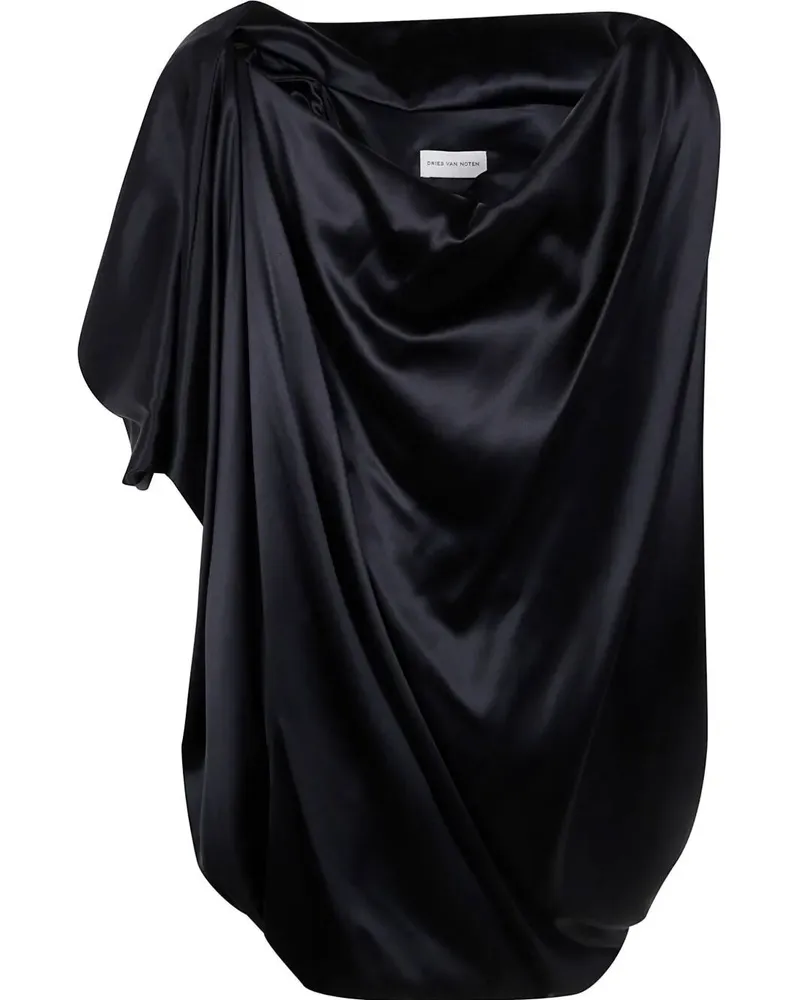 Dries van Noten Calant Top By Dries Van Noten Black