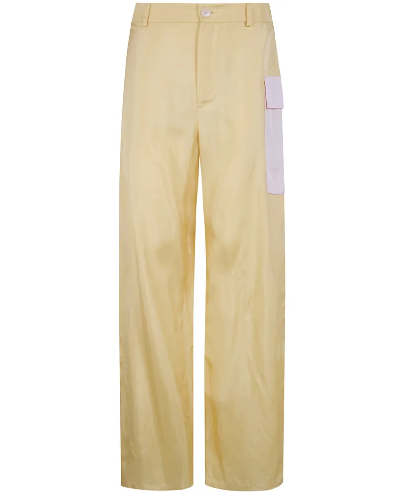 Marni Trousers Yellow