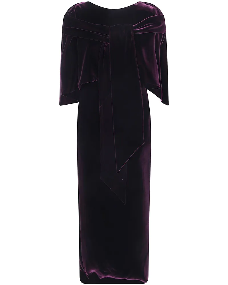Alberta Ferretti Dress Pink Purple Fancy Pink