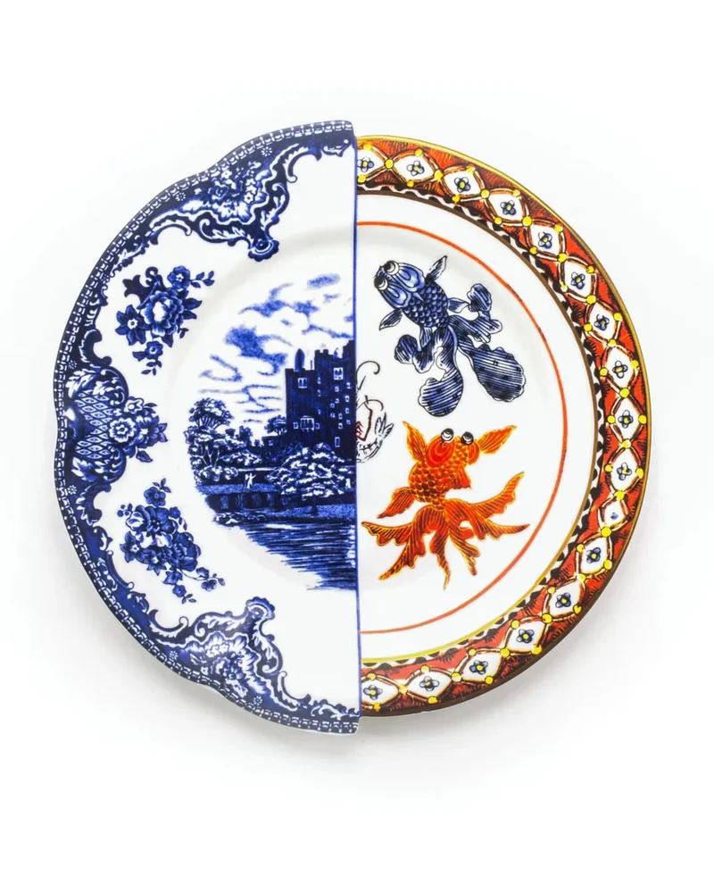 Seletti Hybrid Isaura" Flat Plate Cm 27.5 H 2.3 Multi