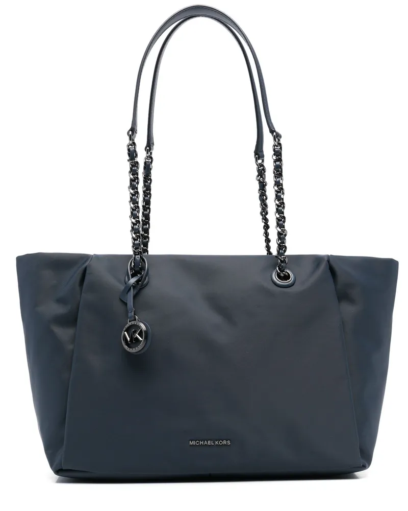 Michael Kors Georgia Small Tz Tote Bag By Michael Michael Kors Blue