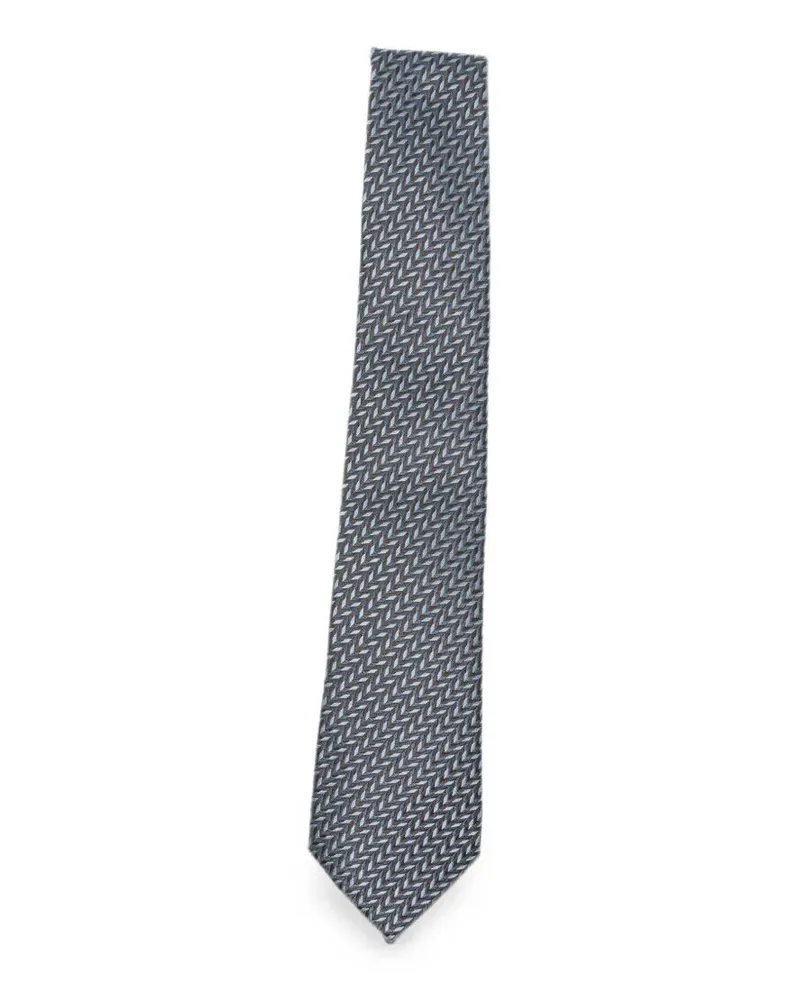 Giorgio Armani Tie Fancy "F8033 Gray