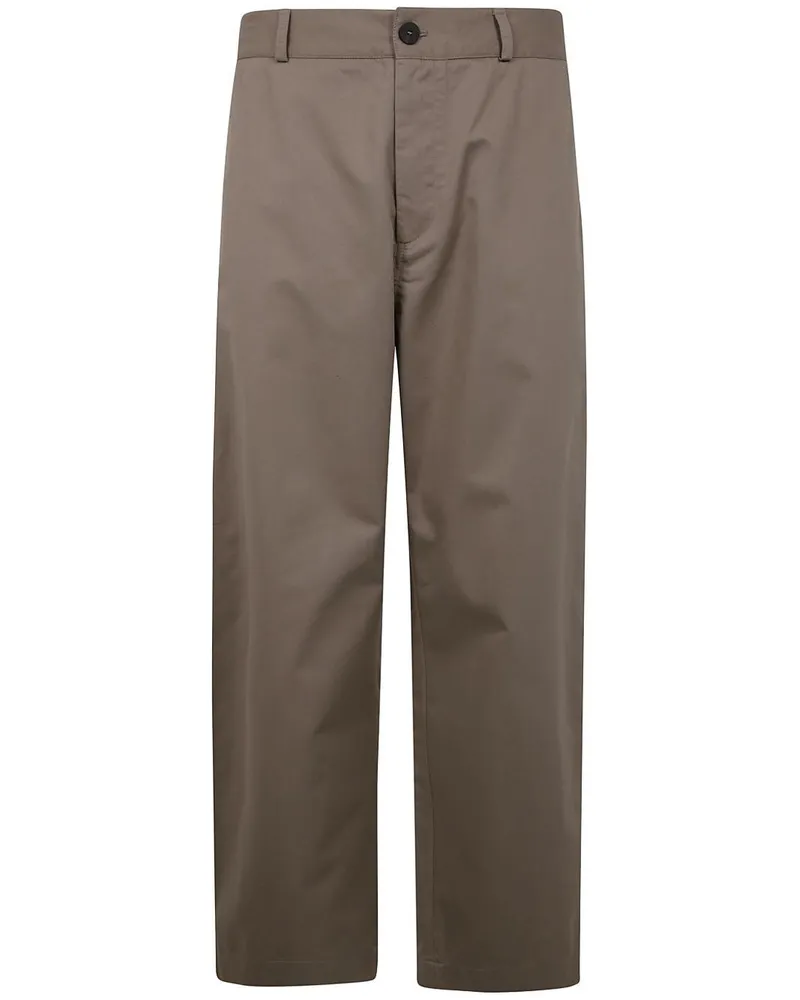 Studio Nicholson SLIM CURVED LEG PANT Beige
