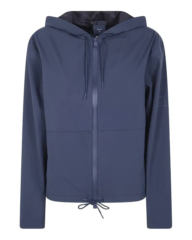 RAINS Suva Hardshell" Short String Woman Jacket Blue