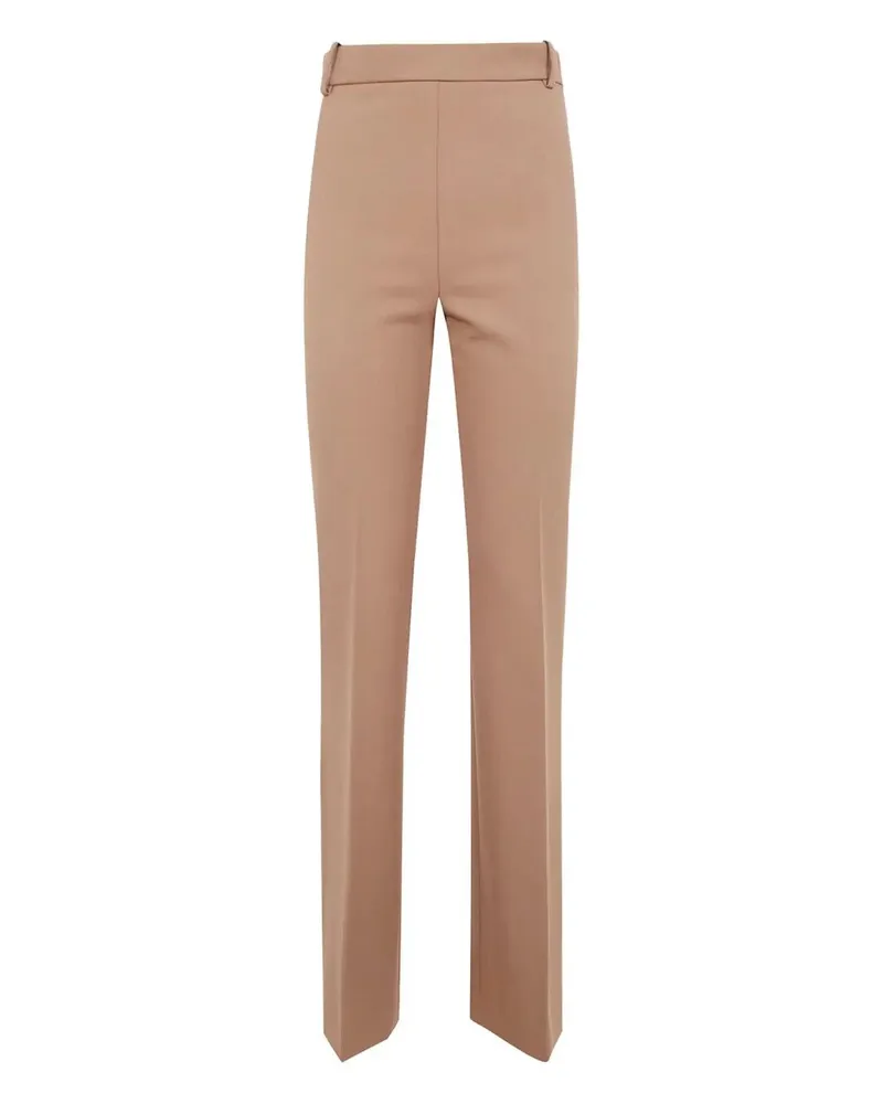 Pinko Pita" Crepe Poly Trousers Brown