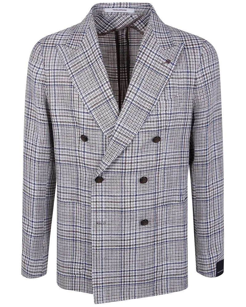 Tagliatore Montecarlo" Jacket Brown