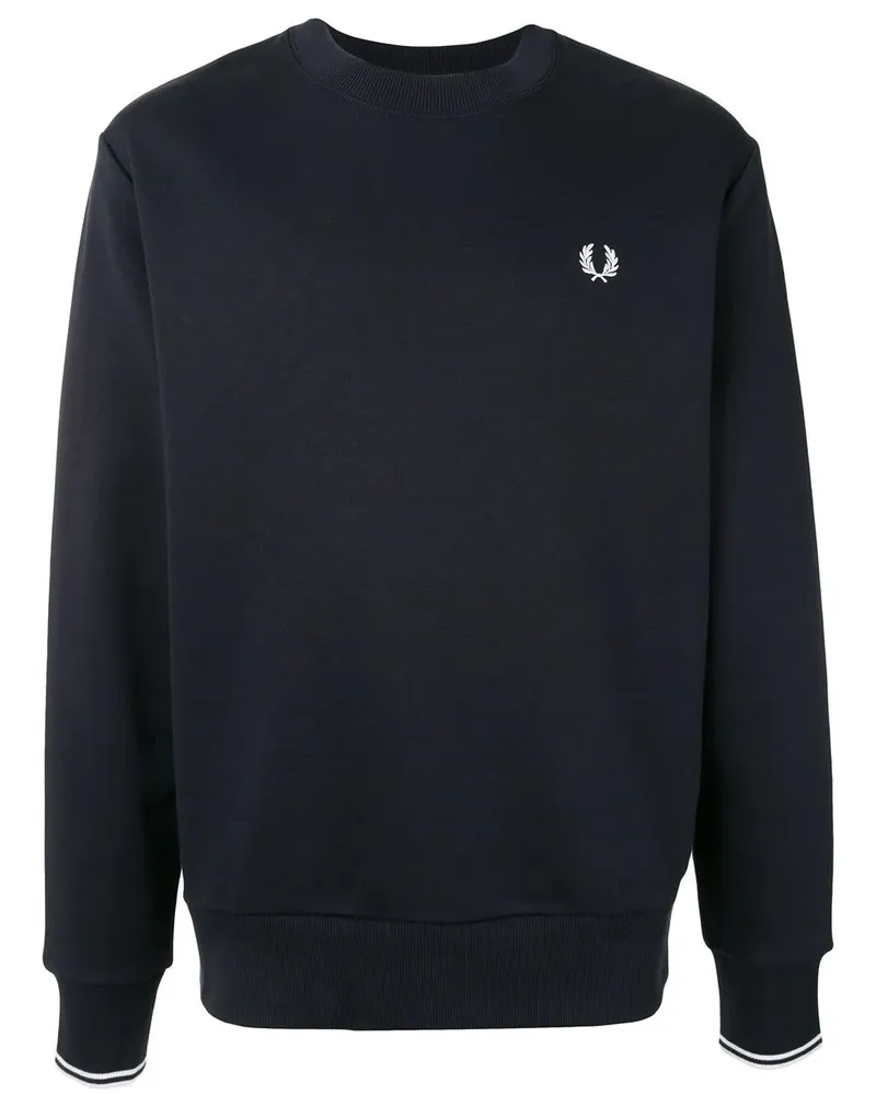 Fred Perry Crew Neck Sweatshirt Blue