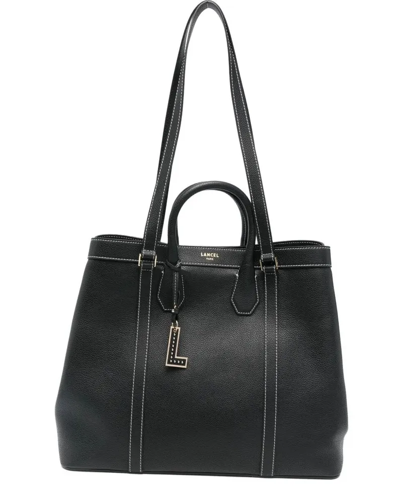 Lancel Belleville De Lancel" Double Carry Tote Black