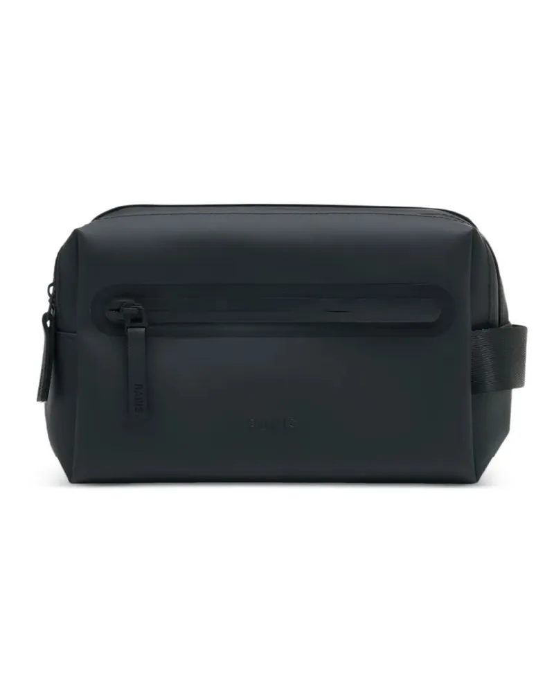 RAINS Wash Bag Zip Black