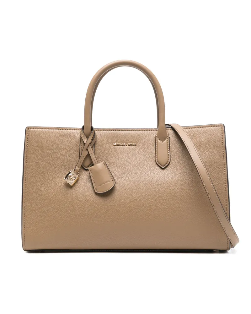Michael Kors Scarlett Medium Ew Satchel Bag By Michael Michael Gray