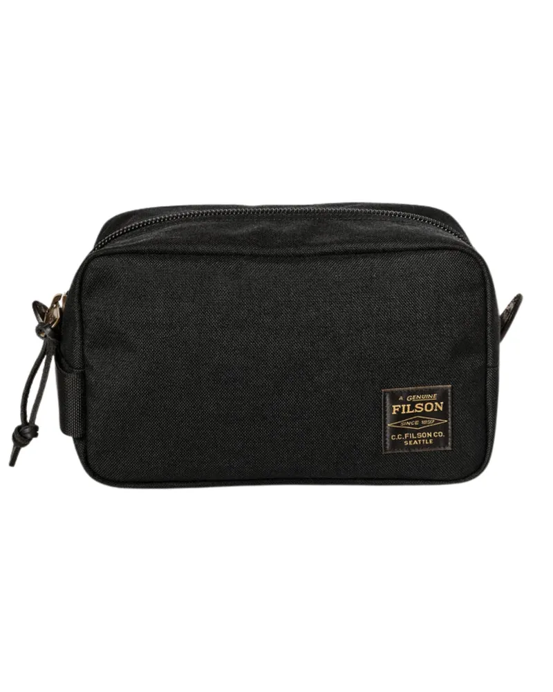 Filson Duffle Bag Main Feature "Dryden Black