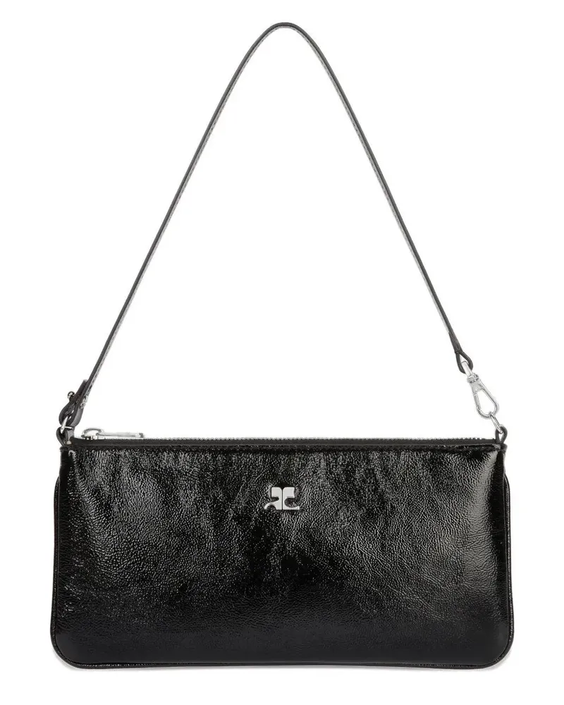 Courrèges Pochette Zipped "Ac Naplack Black