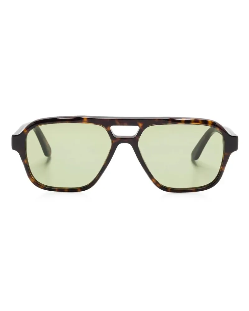 RETROSUPERFUTURE Maneval Sunglasses Brown