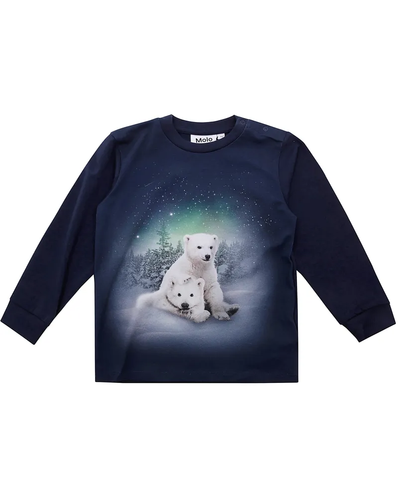 Molo Eloy T-Shirt Long Sleeves Black