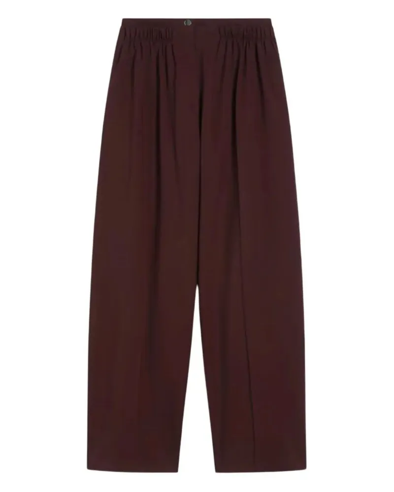 Max Mara Quito' Trousers Red