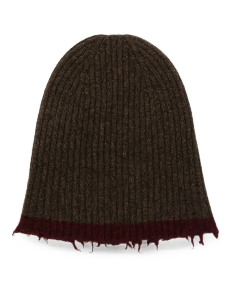 Uma Wang Hat Cashmere "Sofia Brown