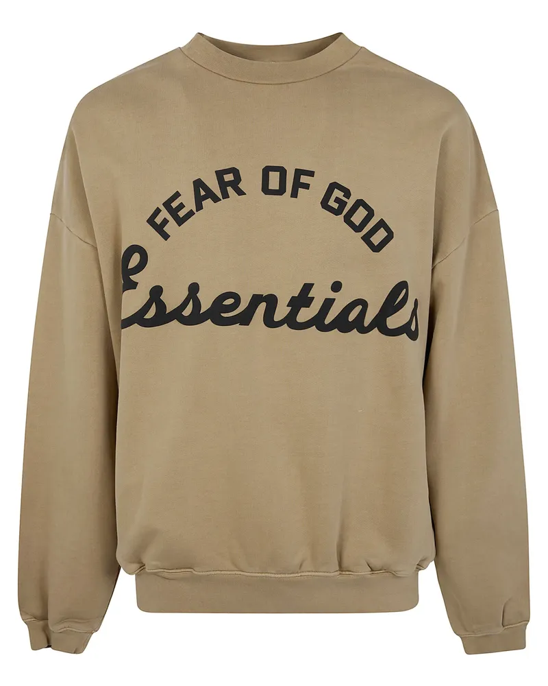 Fear of God Sweatshirt Cotone Beige "Training 90'S Beige