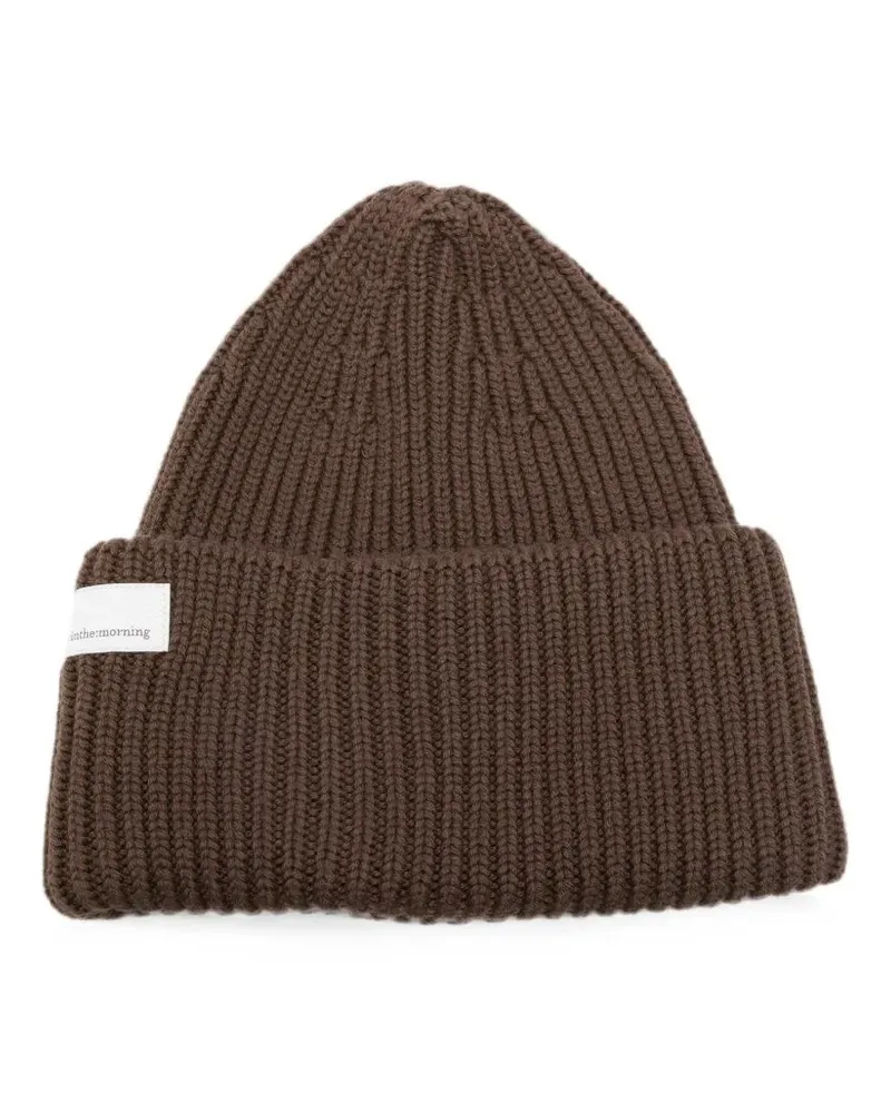 nine:inthe:morning Hat Wool "Umi Brown