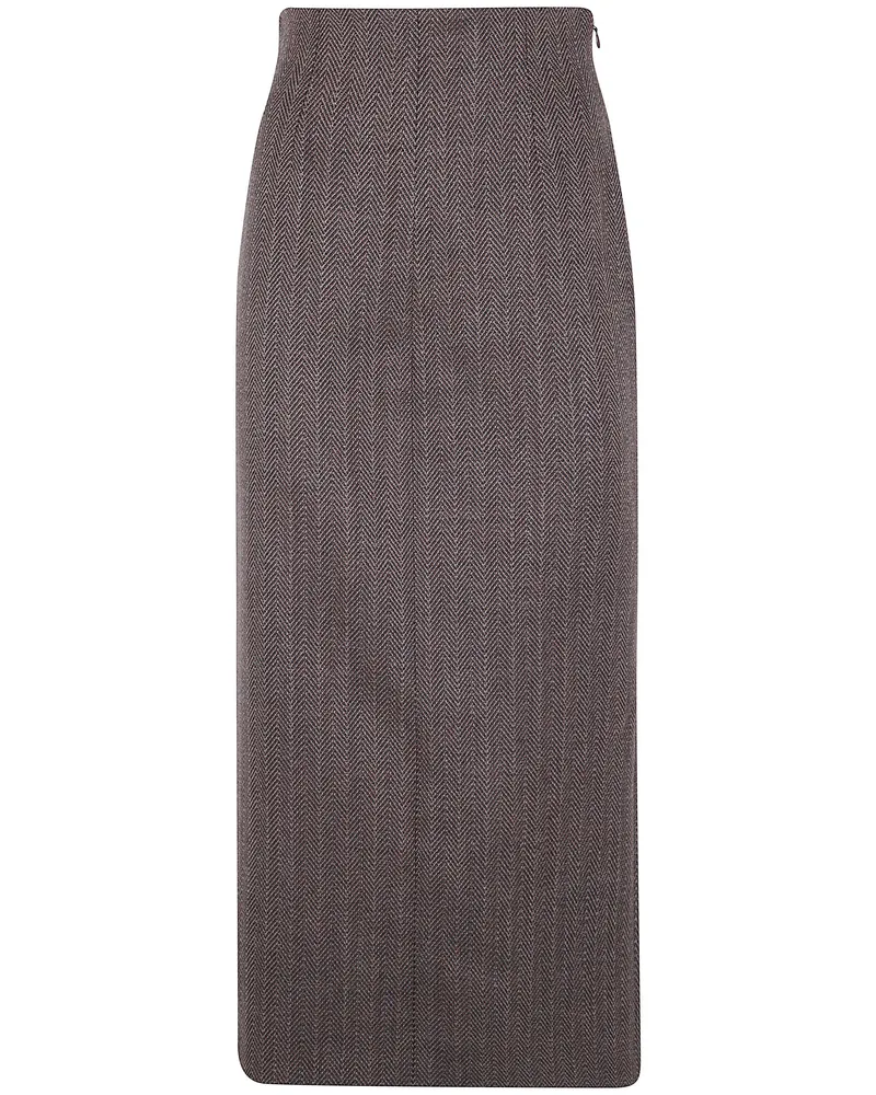 Maison Margiela Midi Pant Skirt "Pant Skirt Midi Skirt Beige